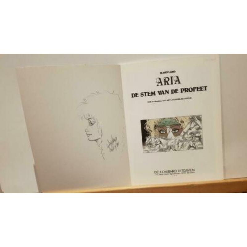 Originele tekening Aria