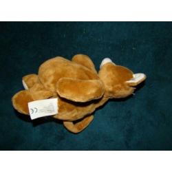 nicotoy poes bruin met wit 20 cm groot nieuw