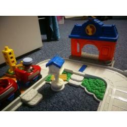 Fisher Price trein met geluid.
