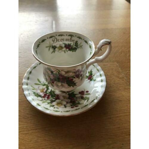 Royal Albert Flower of the month dameskopje December