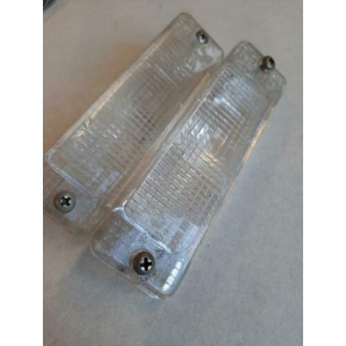 VW Golf 1 witte knipperlichtglaasjes Hella
