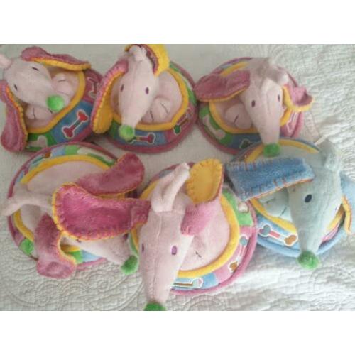 Partij Baby knuffel muziek mobiel 11x NIEUW!
