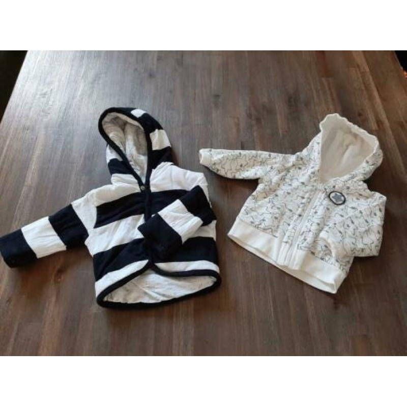 Mooie complete set (55-delig) babykleding in maat 56!