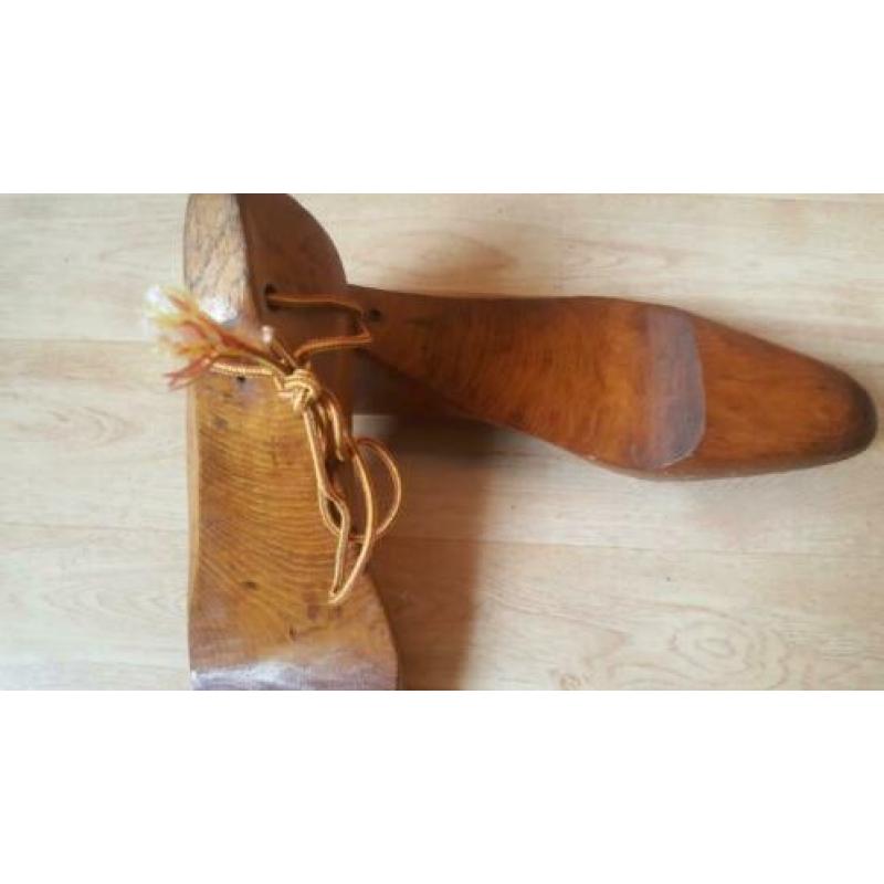 Houten schoen leest