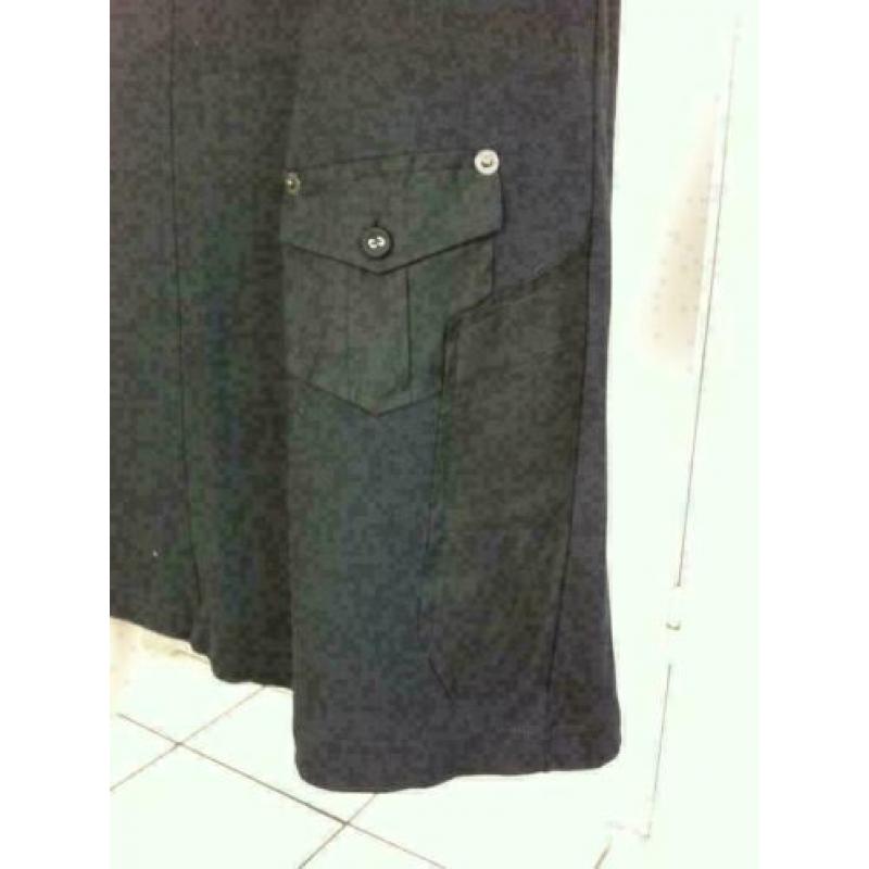 50% korting Z125 SANDWICH zwart rok rokje Maat S=36 (stretch