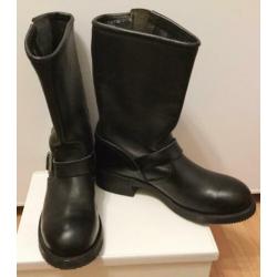 Sendra leren laarzen maat 43 biker boots maat USA 9.5