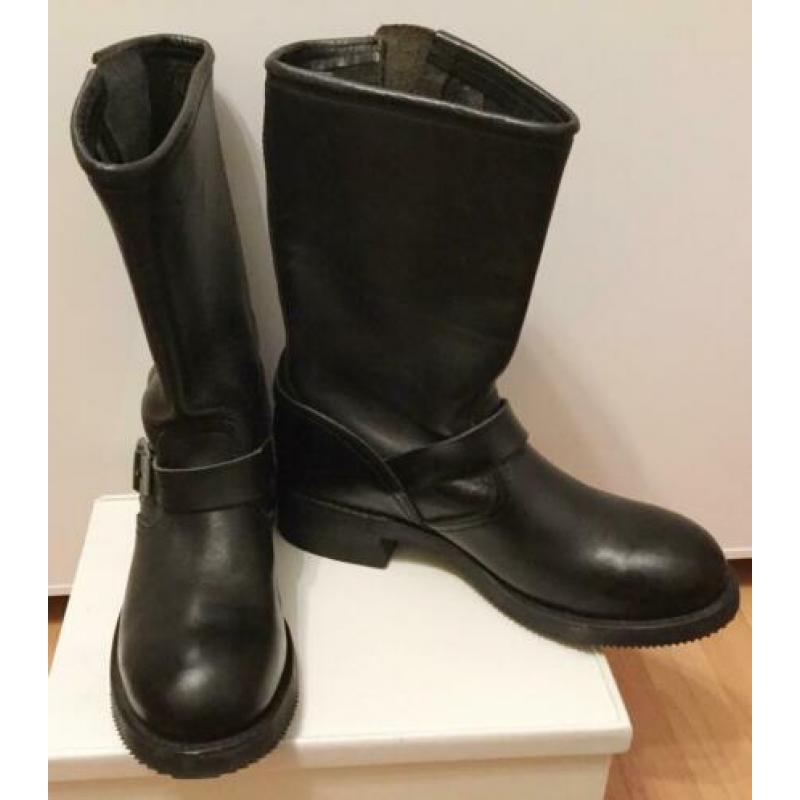 Sendra leren laarzen maat 43 biker boots maat USA 9.5