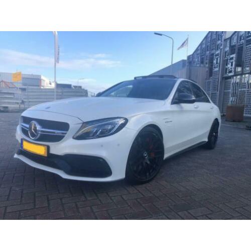 Mercedes C-Klasse C63 (S) AMG 510pk AMG Speedshift 2016 Wit