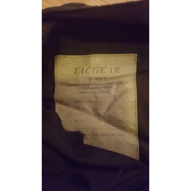 TacGear commando pants zwart