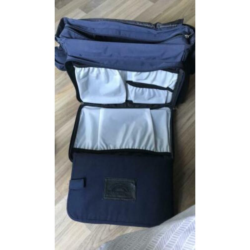 Luiertas baby innovations blauw