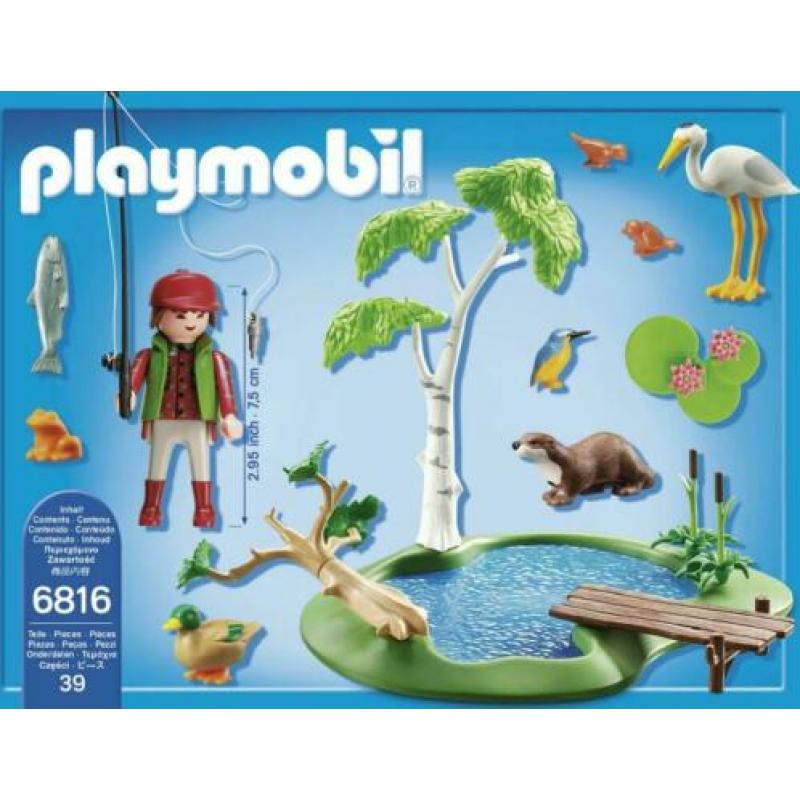 Playmobil - Visvijver (6816) Nieuw in doos. Kijk en Lees.