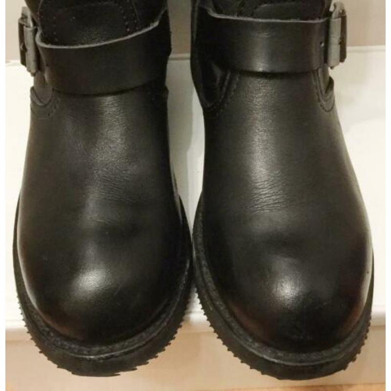 Sendra leren laarzen maat 43 biker boots maat USA 9.5