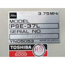 ultrasound transducer Toshiba PSE-37L 3,75MHz en PSB-37LR
