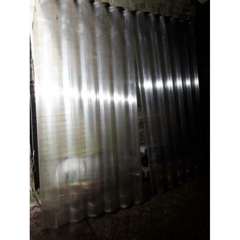 Golfplaten gebruikte polyester pvc dubbelwandige golfplaten