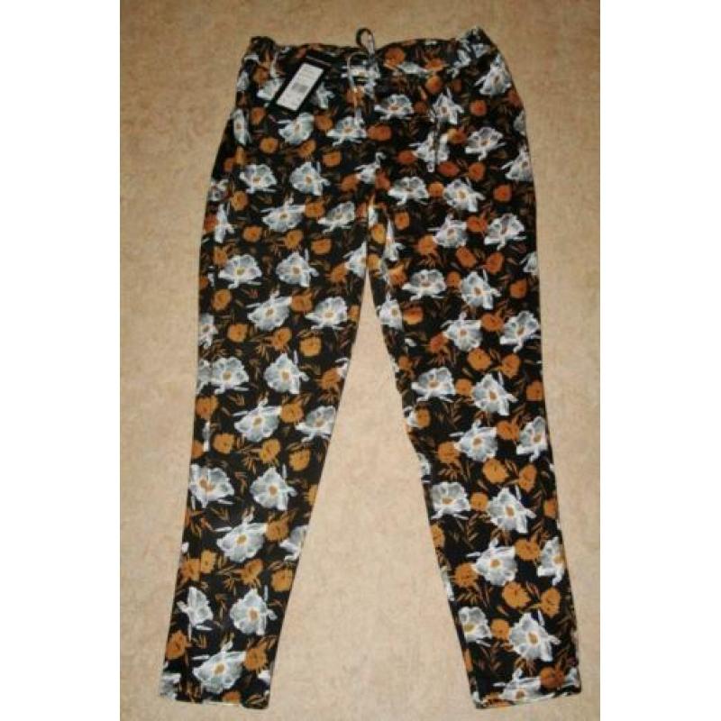 Norah bloemen print broek 38 M