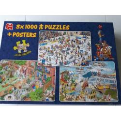 2 puzzels in deze doos Jan van haasteren