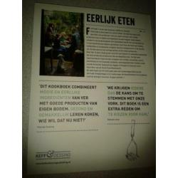 Kookboek Eerlijk eten speciale editie Fairtrade 80recepten