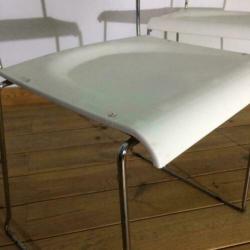 2 vintage Italiaans design stoeltjes uit de seventies