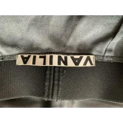 Vanilia midirok van imitatieleer - maat 34