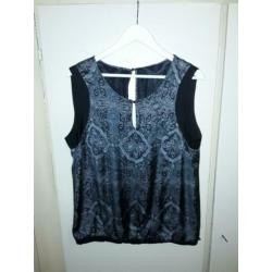 Te koop top van expresso, maat 46