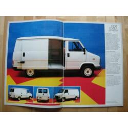 Peugeot J5 Bestel Brochure 1984 - Bestelwagen