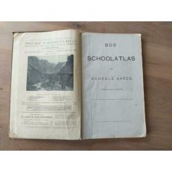Schoolatlas der Geheele Aarde, P.R.Bos,1921, 26ste druk