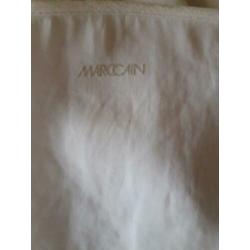MarcCain zijde top off white met 3/4 mouwen maat 42