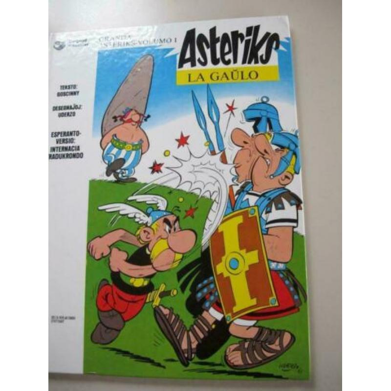 Asterix de Gallier, in het esperanto Asteriks la Gaulo
