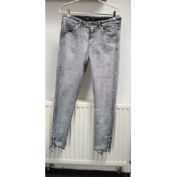 Jeans grijs maat 40 Zara stretch