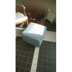 Brocant stoeltje en gratis hocker