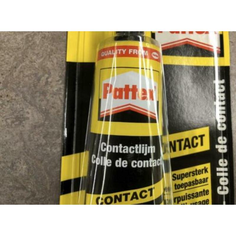Pattex contactlijm. Nieuw. Inhoud: 125g per tube.