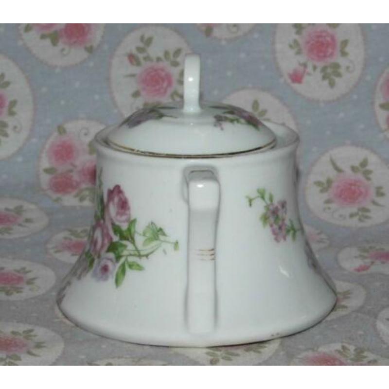 Oud brocante Frans suikerpotje suikerpot La France (409)