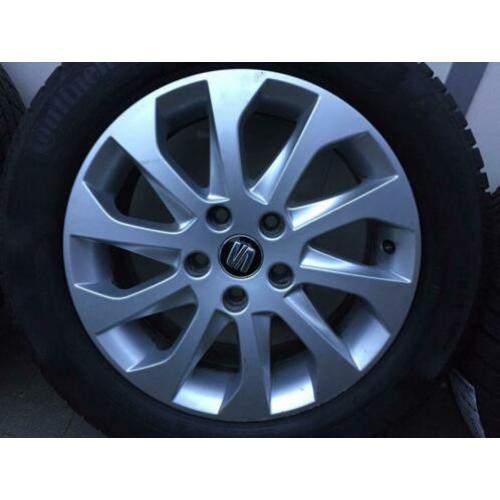 Winterwielen Seat Leon 205 55 16 Continental winterbanden