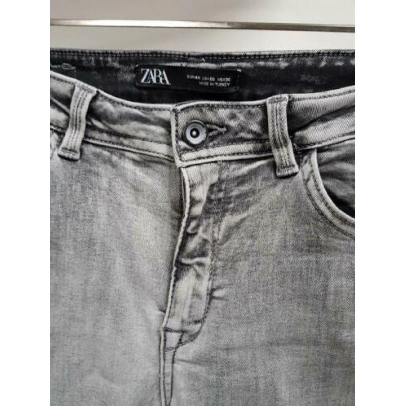 Jeans grijs maat 40 Zara stretch