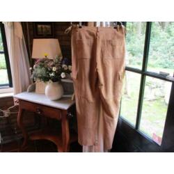 mj/MARC'OPOLO broek maat 40 leder camel kleur ALS NIEUW!