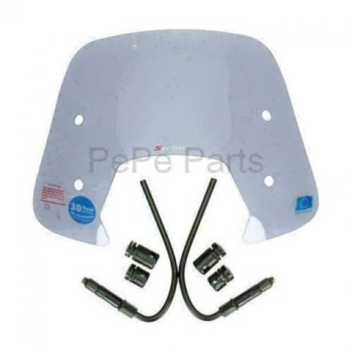 Originele Vespa Sprint windscherm laag smoke