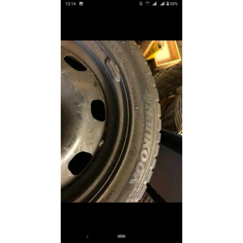 Hangkook winterbanden 205/55/16 Peugeot 2008 incl velgen!