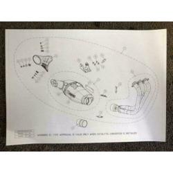 Akrapovic uitlaatsysteem Tracer 900 FJ-09 FJ09 2015-2018