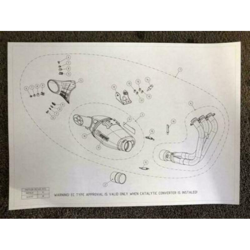 Akrapovic uitlaatsysteem Tracer 900 FJ-09 FJ09 2015-2018