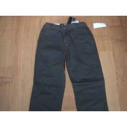 SCAPINO - NIEUWE grijze broek verstelbare elastiek maat 146