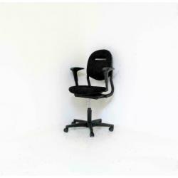 Ahrend 220 Bureaustoelen, Burostoelen, Zwarte Stof