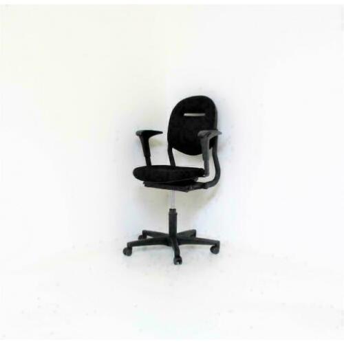 Ahrend 220 Bureaustoelen, Burostoelen, Zwarte Stof