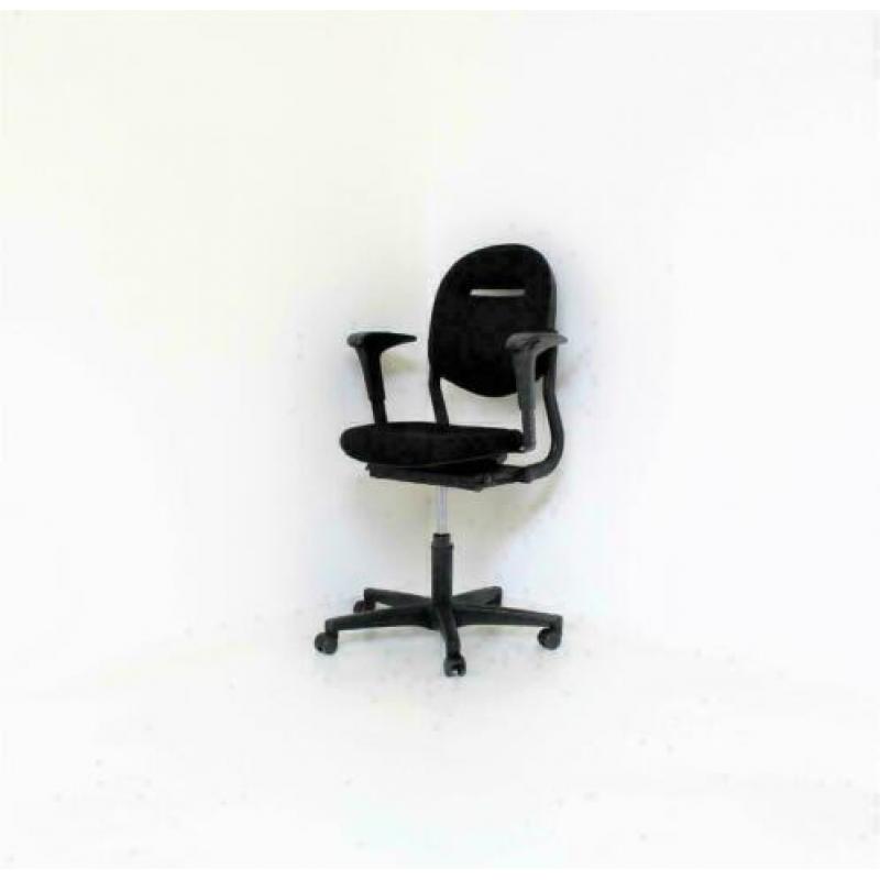 Ahrend 220 Bureaustoelen, Burostoelen, Zwarte Stof