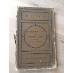 Schoolatlas der Geheele Aarde, P.R.Bos,1921, 26ste druk