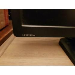 hp 22 inch monitor-hp LE2201w-goedwerkend