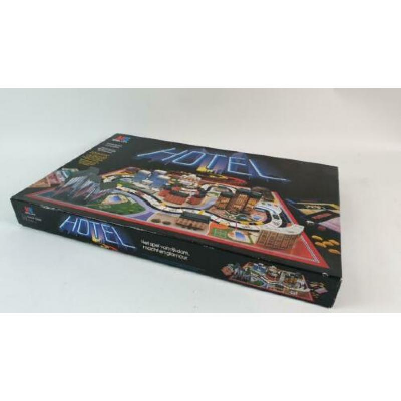 Hotel, vintage bordspel MB Spellen 1986, compleet. (2) 8C3