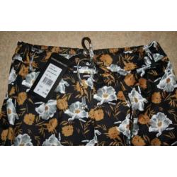 Norah bloemen print broek 38 M