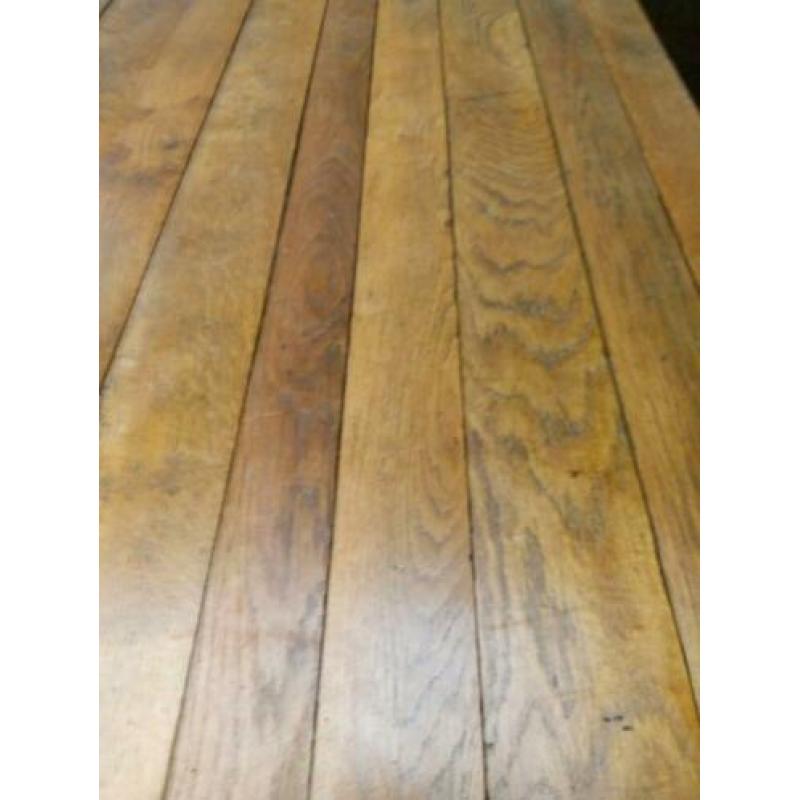 50 M2 oude eiken parketvloer