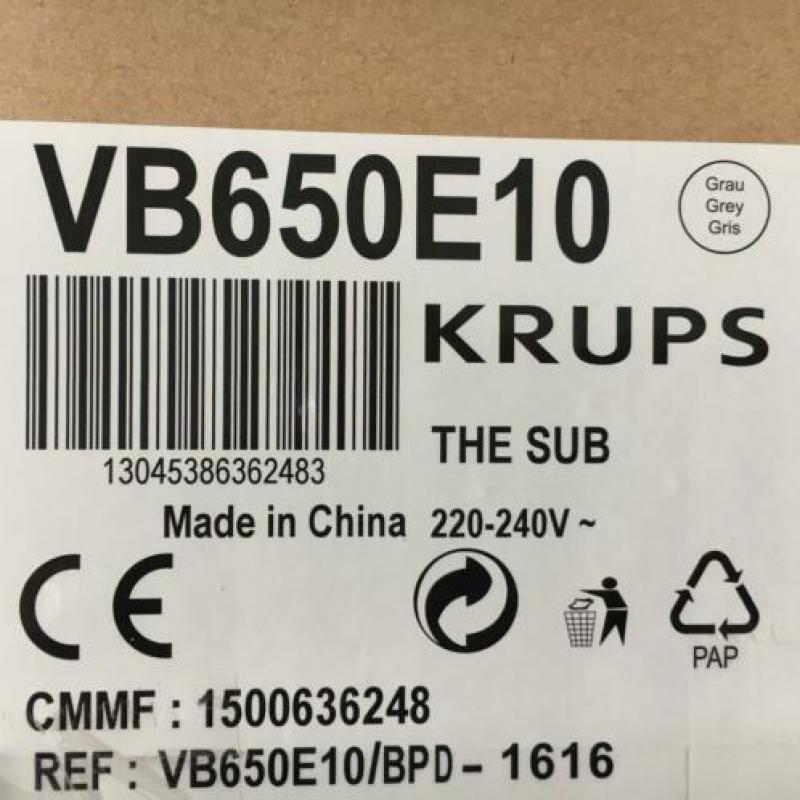 Krups Beertender VB650 Nieuw