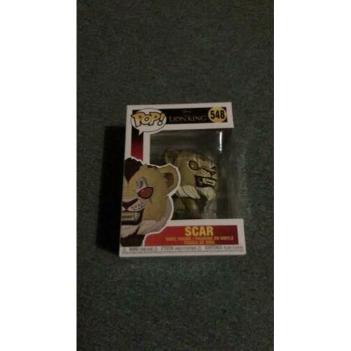 Funko pop scar - lion king